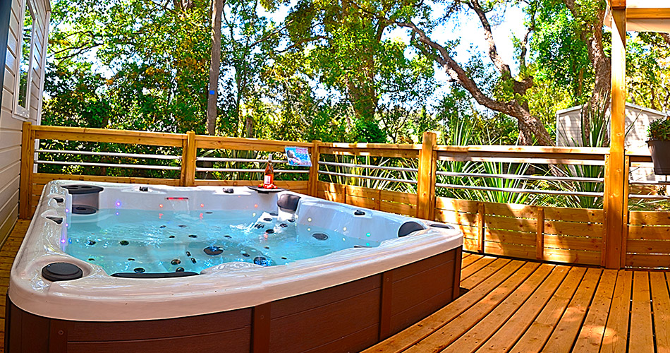 Camping Corse de luxe hébergements premium