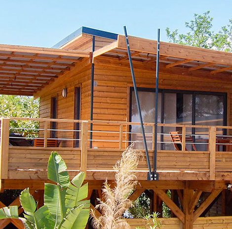 Location Lodge Prestige sur pilotis